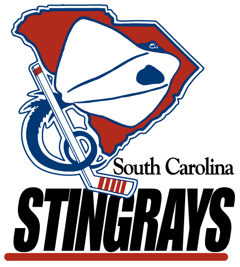 south carolina sting rays 1993-1999 primary logo iron on heat transfer